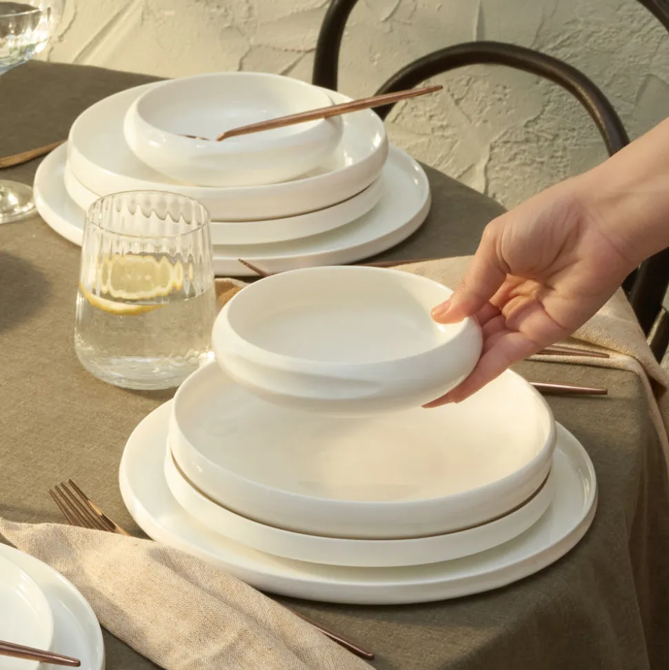 Karaca Streamline Sunset Geschirrset für 4 Personen, 21-teilig