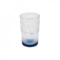 Karaca Sunflower Getränke Glas, Blau