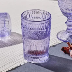 Karaca Sunflower Trinkglas, Lila