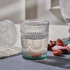 Karaca Sunflower Wasserglas, Grün