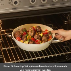 Karaca Swiss Crystal Almond Edelstahlgriff Kasserolle 14 cm