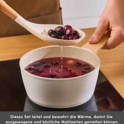 Karaca Swiss Crystal Almond Cream 12-teiliges Kochgeschirr-Set