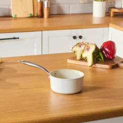 Karaca Swiss Crystal Almond Cream Saucenpfanne 14 Cm