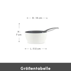 Karaca Swiss Crystal Almond Cream Saucenpfanne 14 Cm