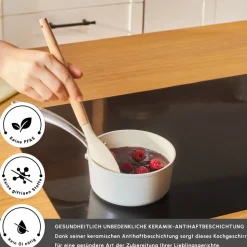 Karaca Swiss Crystal Almond Cream Saucenpfanne 14 Cm