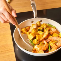 Karaca Swiss Crystal Almond Cream Pfanne 26 Cm