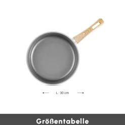 Karaca Swiss Crystal Induktions Pan Cremig, 30 Cm