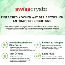 Karaca Swiss Crystal Induktions Pan Cremig, 30 Cm