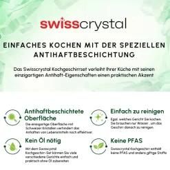 Karaca Swiss Crystal Induktions Pfanne Creamy, 26 Cm