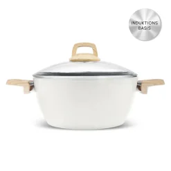Karaca Swiss Crystal Induktions Kochtopf Creamy, 20 cm