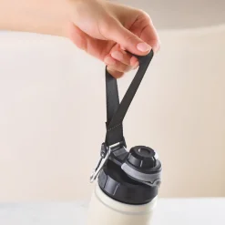 Karaca Thermosteel Earth Auslaufsicherer Edelstahl-Thermos 680 ml Beige