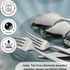 Karaca Thor Elegance Besteckset , 84 teilig, 12 Personen