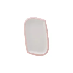 Karaca Tiny Rim für 6 Personen Frühstücksset und Servierschalen, 26 Teilig, Rosa Grün