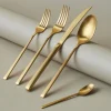 Karaca Tivoli Matte Gold 6-Personen 30-teiliges Besteckset