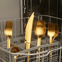 Karaca Tivoli Matte Gold 6-Personen 30-teiliges Besteckset