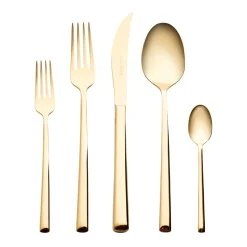 Karaca Tivoli Shiny Gold 6-Personen 30-teiliges Besteckset