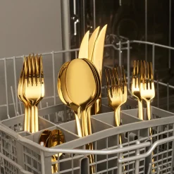 Karaca Tivoli Shiny Gold 6-Personen 30-teiliges Besteckset