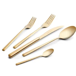 Karaca Tivoli Shiny Gold 6-Personen 30-teiliges Besteckset
