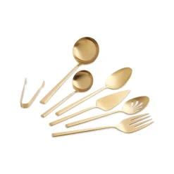 Karaca Tivoli 7-teiliges Servierset in Box, Gold