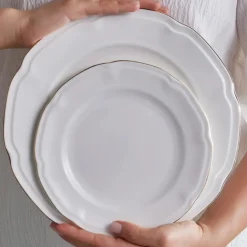 Karaca Tobias Gold 12 Personen Geschirrset, 56 Teilig