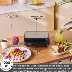 Karaca Tote Sandwich- und Waffelmaschine