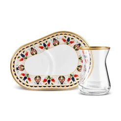 Karaca Tulip 12-Teiliges Tee-Set