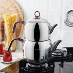 Karaca Urban Induktion Basis Midi Teekanne Set, Rosegold