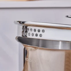 Karaca Vapor 8-teiliges Edelstahl-Topfset mit Sieb