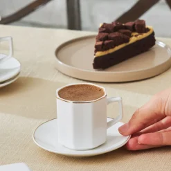 Karaca Vezir 6 Personen Kaffeetassen-Set 80 ml