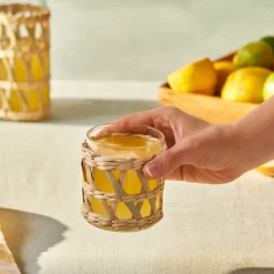 Karaca Waven Wasserglas, 285 ml, Creme