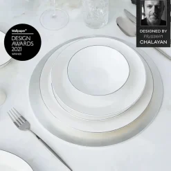 Karaca x Hussein Chalayan Streamline Sun Path 59-Teiliges 12-Personen Geschirrset