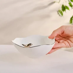 Karaca x Müge Anlı Bird Gold Schale