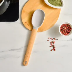 Karaca X Refika Gadgets Silikon-Servierlöffel Mit Holzgriff