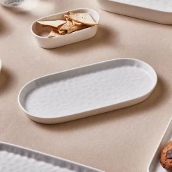 Karaca x Refika'dan Bembeyaz, Servierplatte, 24cm