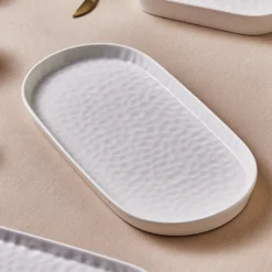 Karaca x Refika'dan Bembeyaz, Servierplatte, 34cm