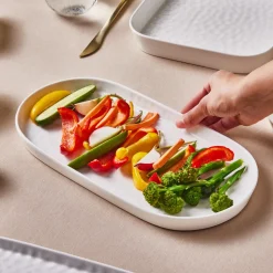 Karaca x Refika'dan Bembeyaz, Servierplatte, 34cm