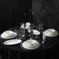 Karaca x Sarıyer Design Vortex Fine Pearl Geschirr für 6 Personen-28 teilig