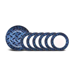 Karaca Yakut 6 Personen Kuchen Set, 7 Teilig