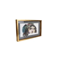 Karaca Zeugma Çingene Kız (Zigeunermädchen) Tablett 25x40 cm