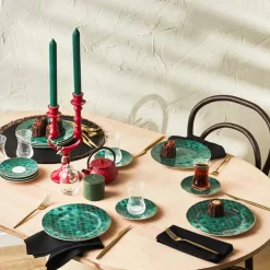 Karaca Zümrüt für 6 Personen Dessert Set , 18 Teilig