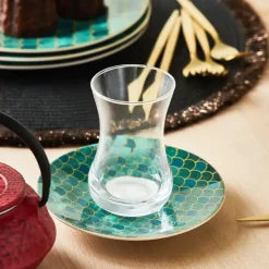 Karaca Zümrüt für 6 Personen Dessert Set , 18 Teilig