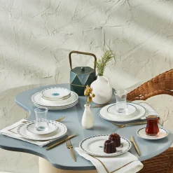 Karaca İznik Dessert-Set für 6 Personen, 18 teilig