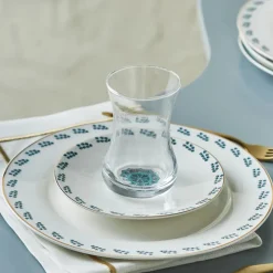 Karaca İznik Dessert-Set für 6 Personen, 18 teilig