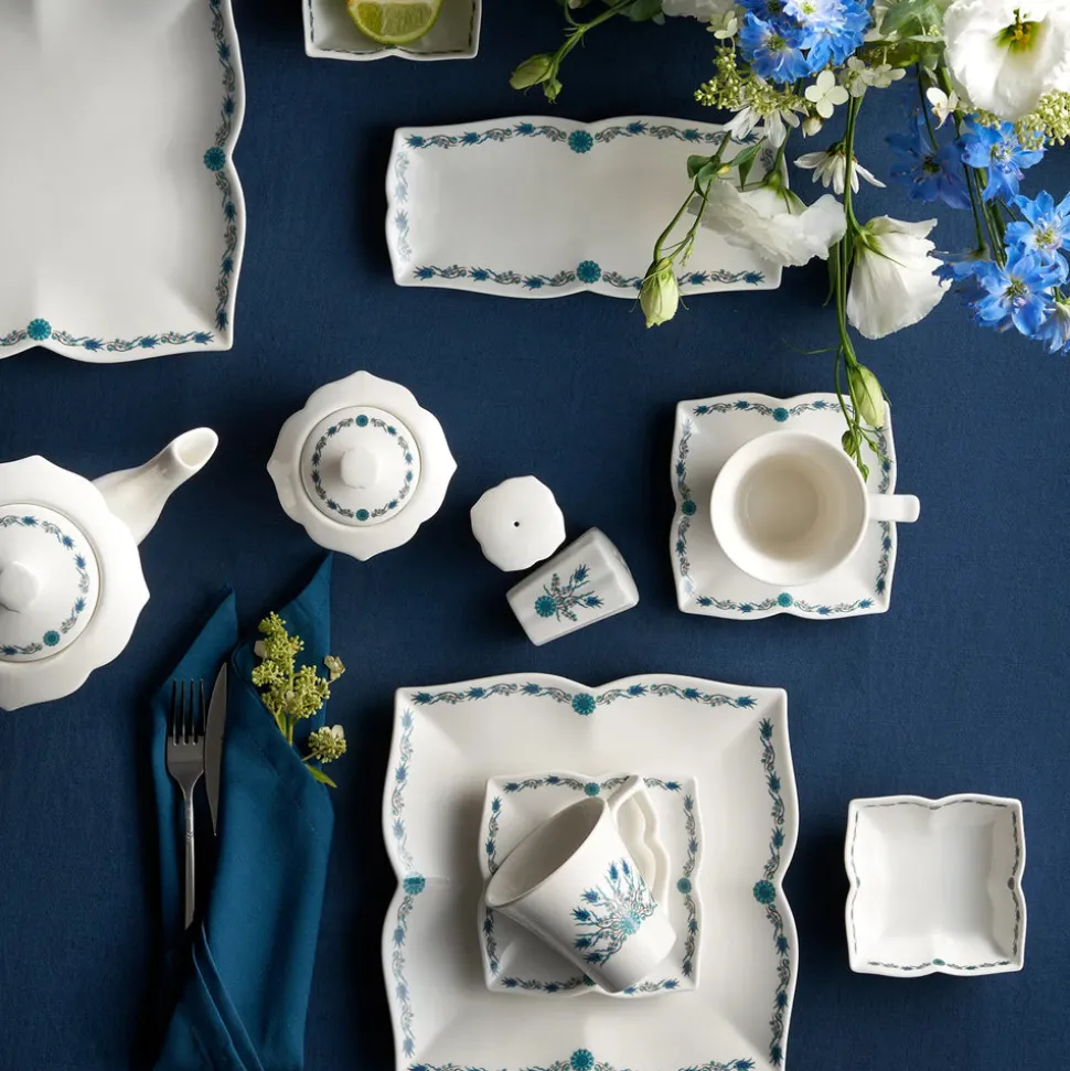 Karaca İznik Frühstücksset und Servierschalen 32- teilig für 6 Personen