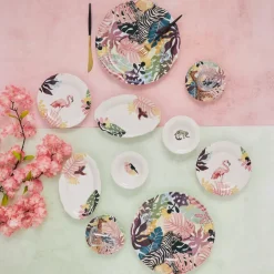 Karaca Zootopia 26-teiliges Frühstücksset und Servierschalen für 6 Personen