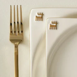 Karaca-Kollektion zum 50-jährigen Jubiläum Streamline New Generation Bone Sign Geschirrset für 12 Personen, 59-teilig