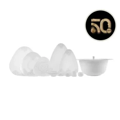 Karaca-Kollektion zum 50-jährigen Jubiläum Fine Pearl Extra Helen Geschirr Set,12 Personen, 62-teilig