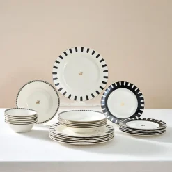 Karaca-Kollektion zum 50-jährigen Jubiläum Korea 24 Teil 6 Person Porzellan Dinner Set