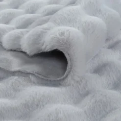 Kaschmir Teppich 7/24 Cosy Premium Bubble Hellgrau 120x180 cm