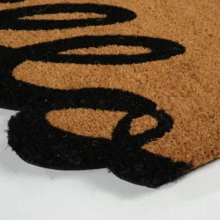 Kaschmir Teppich Form Hello Coco Fußmatte 45x75 cm